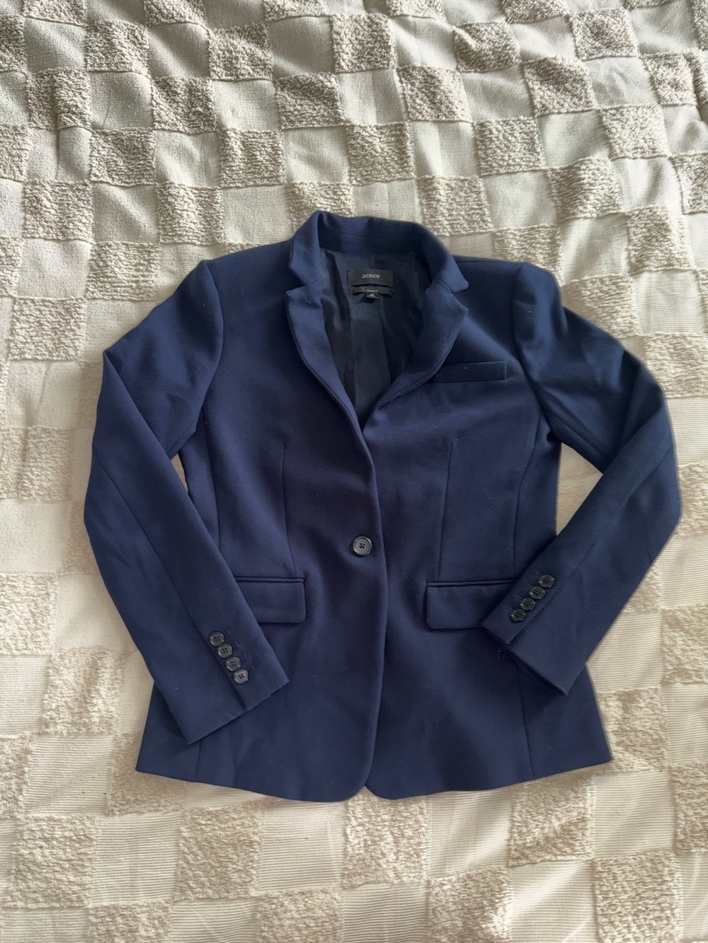 J. Crew Regent Navy Single-Button Women's Blazer size 6